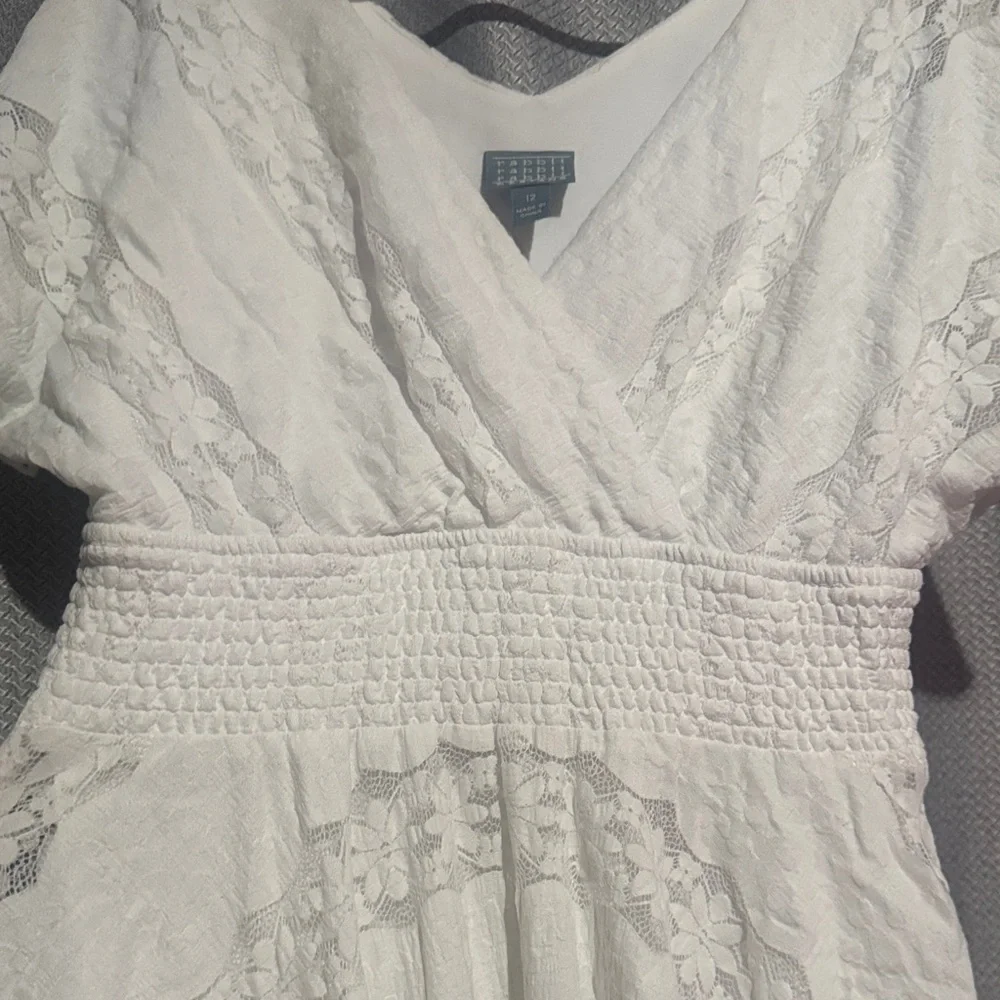 Rabbit Rabbit Rabbit Asymmetrical White Dress - Picture 6 of 6